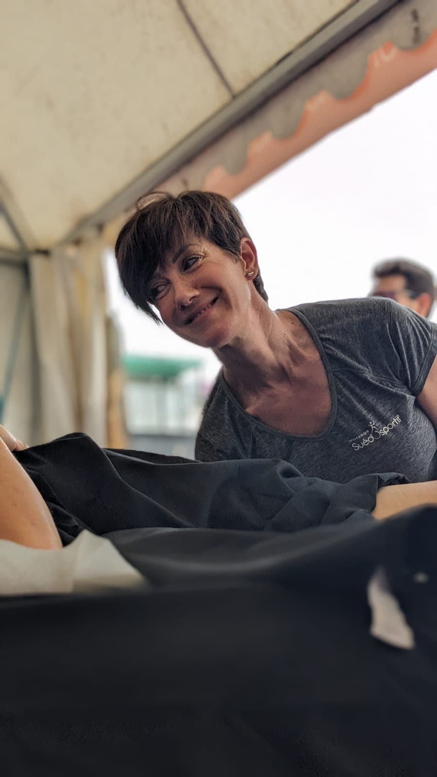 Sabine, masseuse sportive à Nice